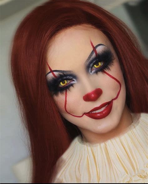 Pennywise Cute Halloween Makeup Creepy Clown Makeup Halloween
