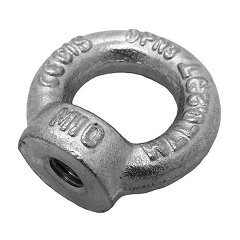 M12 BZP Steel Lifting Eye Nut GS Products DIN 582