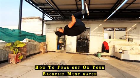 How To Learn Backflip Without Support How To Fear Out On Your