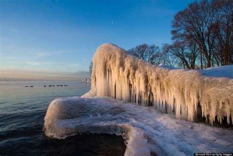 Lake Ontario In The Cold Is Pretty Much Frozen Beauty Perfected Photos
