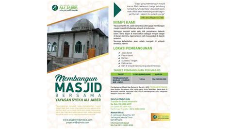 Wa 62 812 9000 8050 Amal Jariyah Membangun Masjid Nomor Rekening