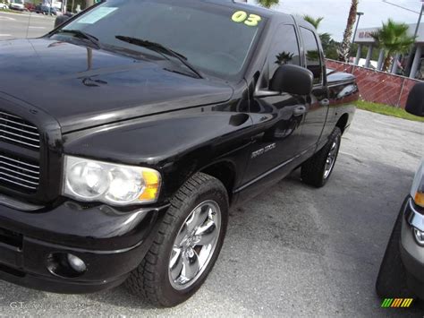 2003 Black Dodge Ram 1500 Slt Quad Cab 18920005 Photo 2 Gtcarlot