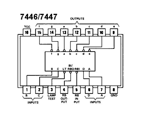 74ls47 Decodificador Bcd A 7 Segmentos Anodo Mexbit