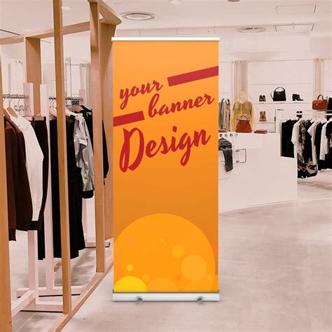 Custom Retractable Banner Stand Pull Up Display Banner