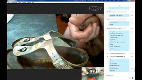 Cum Flip Flops On Skype Watching Birkenstocks Sandals Xhamster