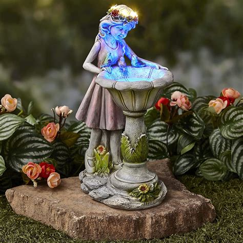 Garden Statues With Solar Lights Beauty Tips Shop