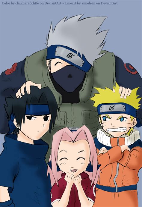 Naruto Team Color By Claudiaradcliffe On Deviantart