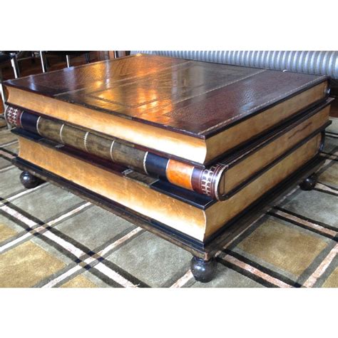 An awesome coffee table that looks like a stack of books with drawers living room sets furniture ed stacking large stacked book by maitland smith for at 1stdibs cocktail three and glass display top how to decorate your pin jj on c o f e t b l best styling fashion composed two oversized one raised style. Maitland Smith Stacked Books Coffee Table | Chairish