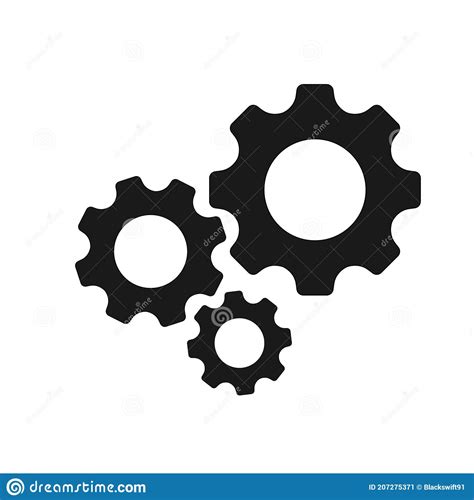 Vector Settings Icon Gears Logo 113912512
