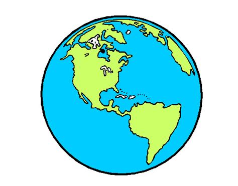 Dibujo De Planeta Tierra 1 Pintado Por Vickyrivas En El Día