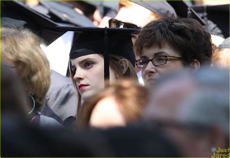 Emma Watson Graduates From Brown University See The Pics Here