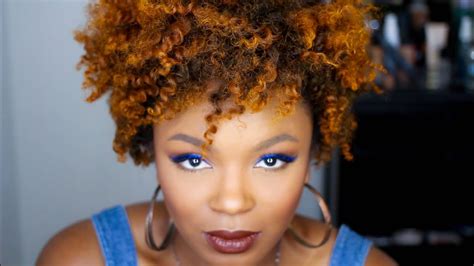 Twistout Tutorial Color And Routine Natural Hair Youtube