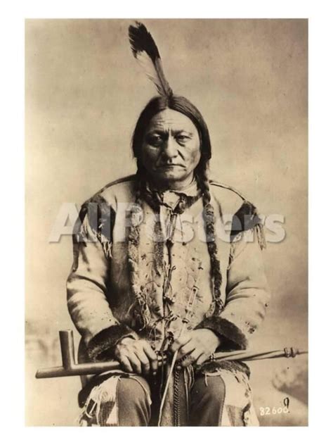 Sitting Bull Tatanka Iyotake 1831 90 Teton Sioux Indian Chief People Giclee Print 30 X 41 Cm