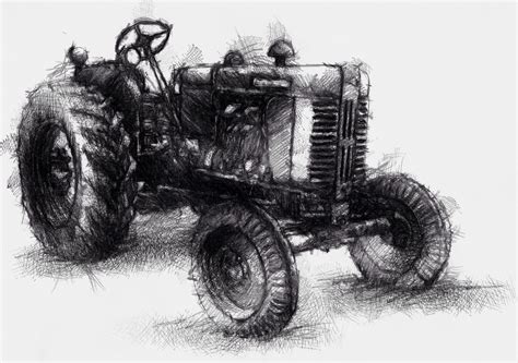 How To Draw Farm Equipment at How To Draw