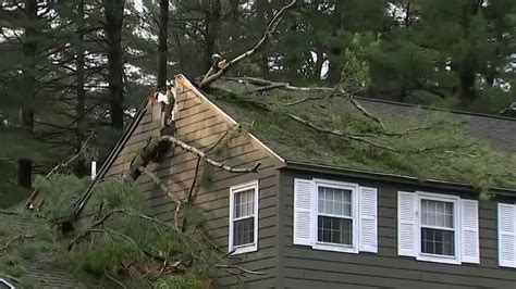 Thousands Still Without Power In Massachusetts After Storms