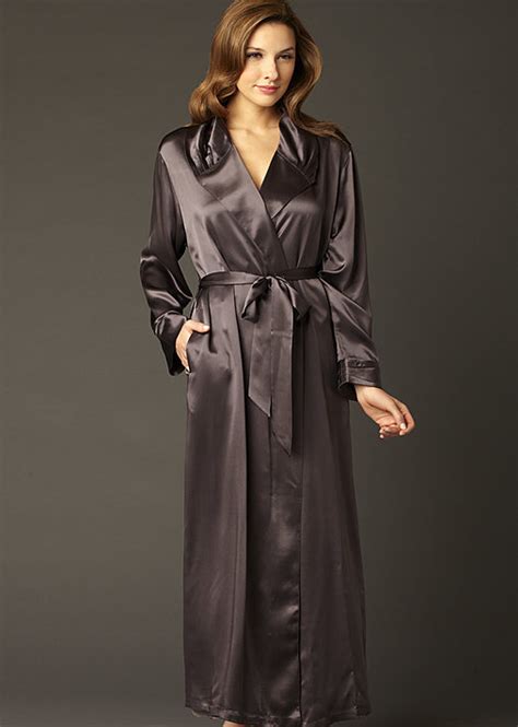 Ariadne Silk Robe Womens Luxury Silk Robe Julianna Rae