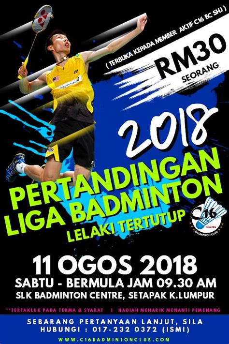 41,006 likes · 73 talking about this · 50 were here. Pertandingan Liga Badminton Lelaki Tertutup C16 - Edisi ...