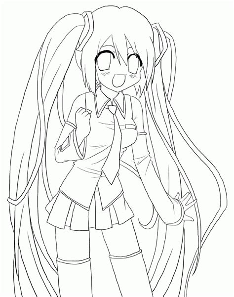 After the free registration you will be able to download the book in 4 format. 16 Pics Of Vocaloid Anime Miku Coloring Pages - Anime Miku ...