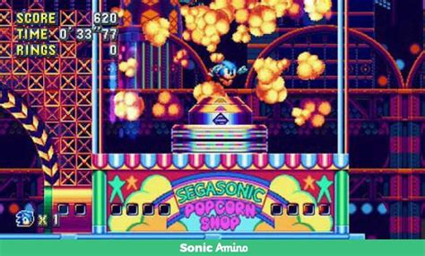 Segasonic Popcorn Shop Sonic The Hedgehog Amino
