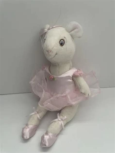 Vintage American Girl Angelina Ballerina Plush 10” Doll Pink Ballerina T37 1500 Picclick