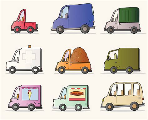 Cartoon Of The Moving Truck Illustrations Royalty Free Vector Graphics