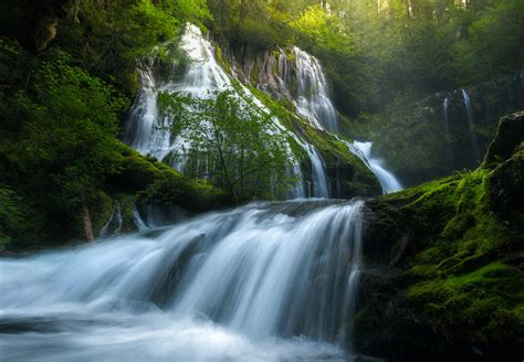 Expose Nature Panther Creek Falls Columbia River Gorge On The