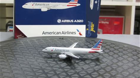 Product Video Gemini Jets American Airlines Airbus A320 Reg N117uw