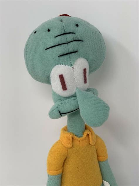 Nanco Plush Squidward Spongebob Squarepants Viacom Stuffed Toy