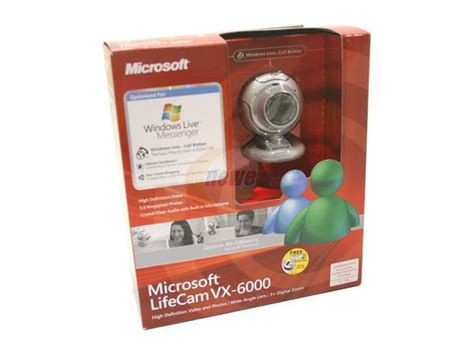 Microsoft Lifecam Vx 6000 Webcam Neweggca