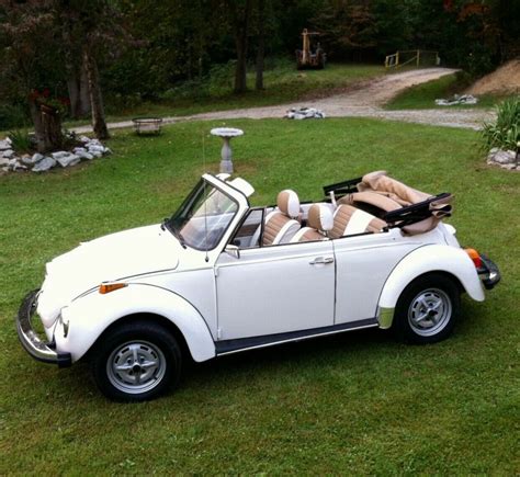 1979 Volkswagen Beetle Convertible All Original Classic Cars For Sale
