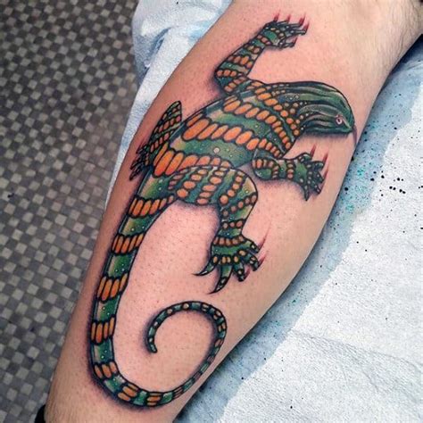 100 Lizard Tattoos For Men Cool Reptile Designs