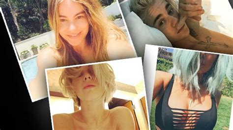 Nearly Naked 18 Sexiest And Most Sexiest Celebrity Selfies Of 2015