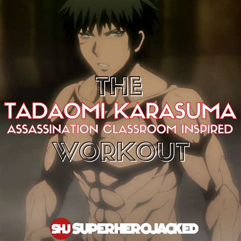 Tadaomi Karasuma Workout Train Like The Assassination Classroom Agent