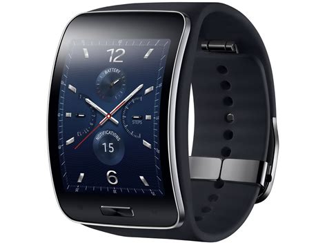 Samsung Gear S Smartwatch Mit Gebogenem 2 Zoll Display Und Tizen Os