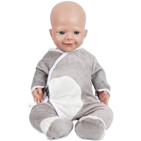 Vollence 17 Inch Eye Open Full Silicone Baby Dolls