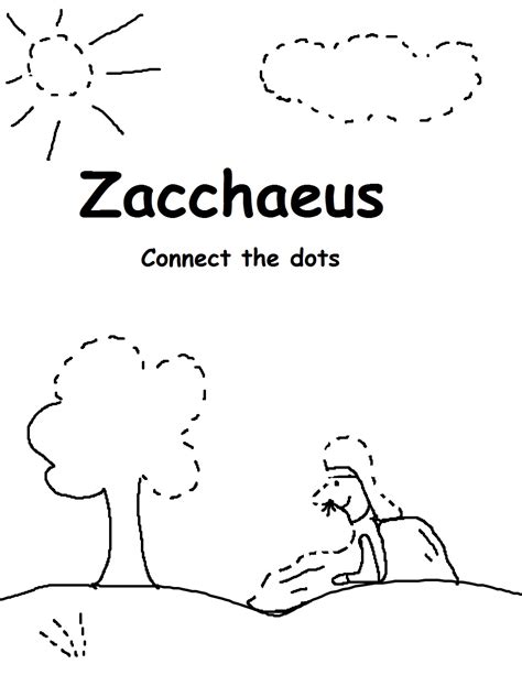 Zacchaeus Sunday School Lesson