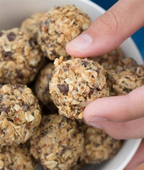 Oatmeal Energy Balls Healthy Protein Snacks Protein Snacks