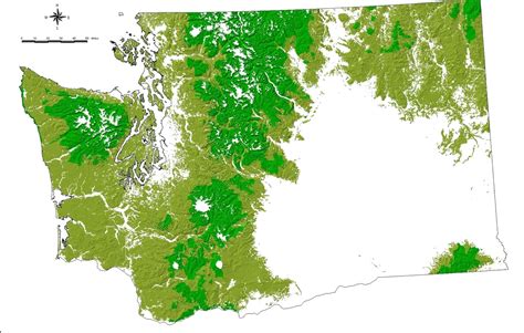 Wa State Map Washington Forest Protection Association