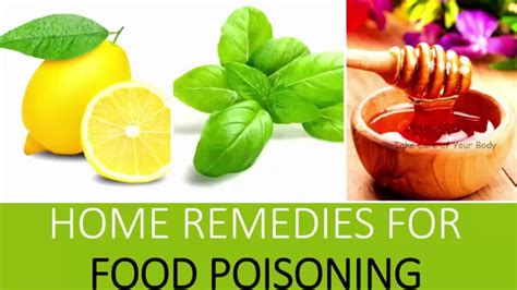 Home Remedies For Food Poisoning How To Treat Food Poisoning Youtube