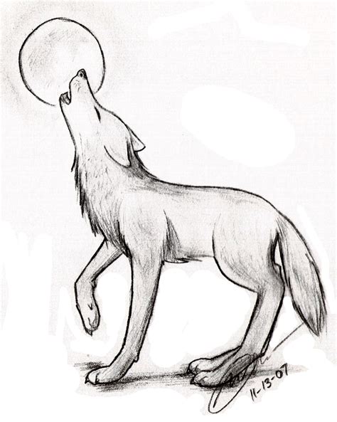 Wolf Sketch By Kawaii Kimono On Deviantart