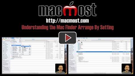 Understanding The Mac Finder Arrange By Setting 1613 Youtube
