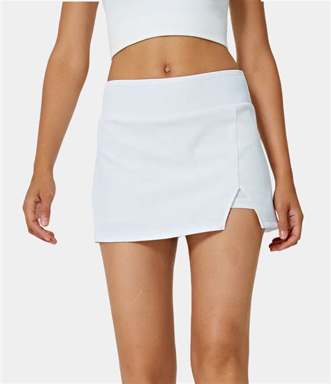 verdusa women s split hem zipper side bodycon mini skirt wishupon