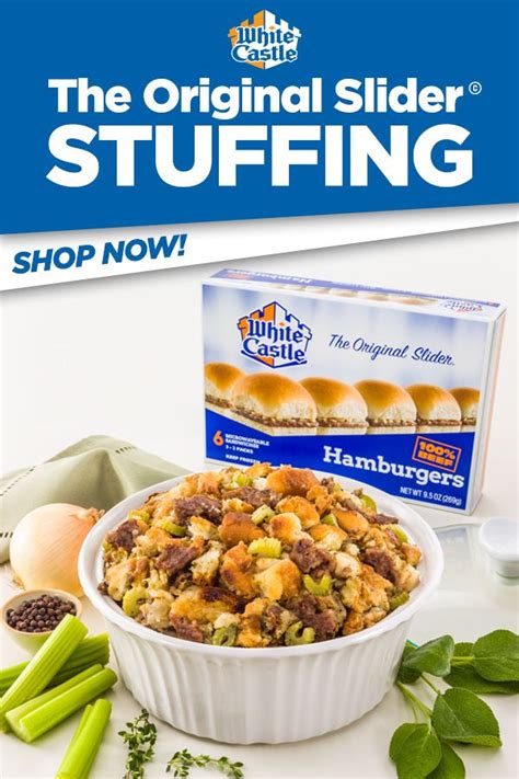 Most people only fix dressing for thanksgiving or other holidays, but we love this so much we eat it all. White Castle Turkey Stuffing | Holiday dinner recipes ...