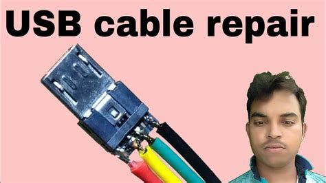 Usb Cable Repair Chauhan Electronic Experiment Youtube