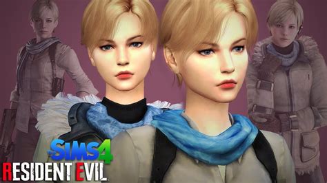 The Sims 4 Sherry Birkin Resident Evil Create A Sim Youtube