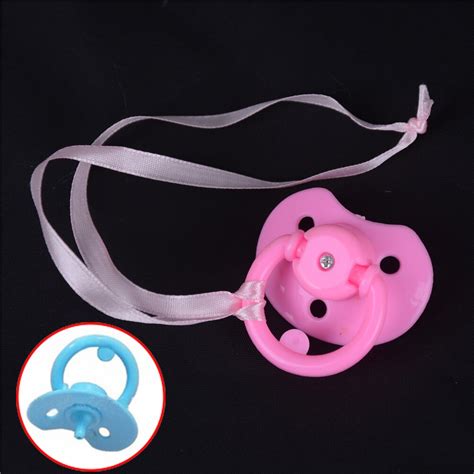 1pcs Random Pacifiers For Doll Handmade Diy Pacifiers Nipples Dummy Fit