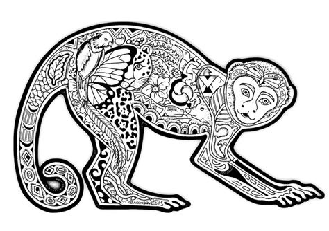 Twenty one pilots coloring pages. Free coloring page coloring-difficult-monkey. A coloring ...