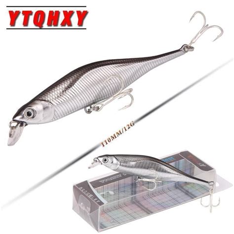 Ytqhxy Good Fishing Lure Minnow Quality Professional Bait 110mm 12g Sinking