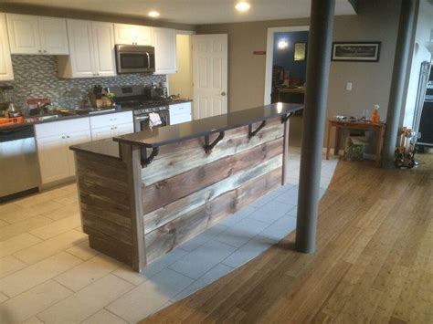 Kitchen Island With Bar Height Seating Diy Kitchen Island Rustic