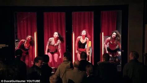 Men Cheer On Dancing Half Naked Women In Amsterdam S Red Light District But Are Shocked To Find
